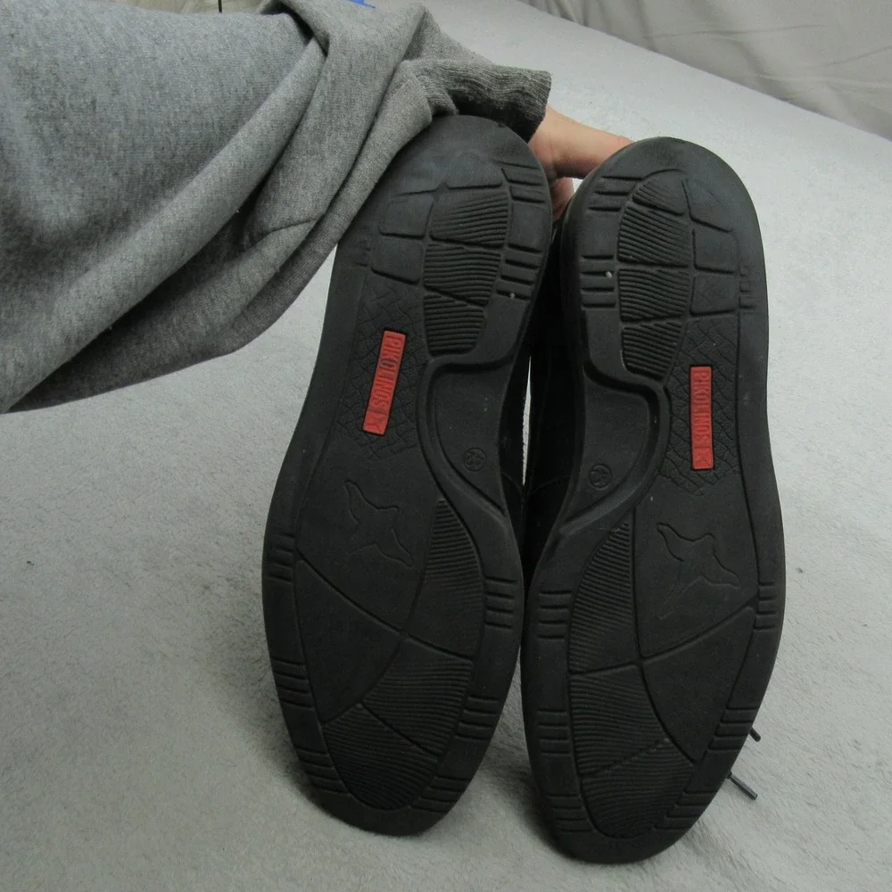 Pikolinos Mens 9 Oxford Shoes Black Leather Lace‎ Up Casual Dress Comfort EU42